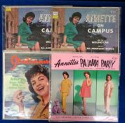 Vinyl, Annette, 4 albums to comprise Annette on Campus (1 x Mono, 1 x Stereo), Annettes Pyjama