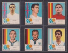 Trade cards, Mira, World Cup 1962, a collection of 9 cards, Haynes & Swann of England, Martinez,