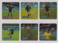 Trade issue, Snickers, Football Virtual Video Collection 1996, complete set of 55 cards (vg)