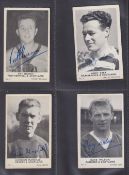 Trade cards, A&BC Gum, Footballers Scottish 1962 Plain Backs (set 44 cards) (gen gd)