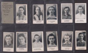 Trade cards, Barratt, Cricketers Footballers & Football Teams 1925, 11 cards all Football Players,
