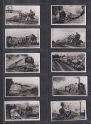 Trade cards, Morning Foods, 2 sets British Trains (50 cards, 5 cards fair/near gd rest gd/better)