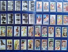 Cigarette cards, 20 sets, Churchman (5, including Boxing Personalities Association Football 1st
