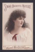 Cigarette card, Hignett's, Counter Display Cards - Beauties, 'XL' size, ref. ref. H708, picture no