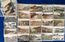 Postcards, Devon, approx. 450 cards, mainly Torquay to include Pavilion, Rock Walk, Livermeads House