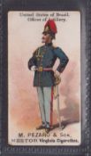 Cigarette card, M Pezaro & Son, Armies of the World (Nestor) type card, 'United States of Brazil' (