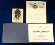 Football memorabilia, Charrington's fold-out map & guide to London Football Grounds, 1931-32