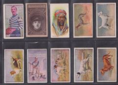 Cigarette cards, Overseas issues, 90 cards from various issuers and series including Sniders &