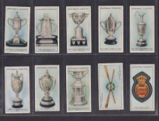 Cigarette cards, Churchman's, Sporting Trophies (set, 25 cards) (gd)