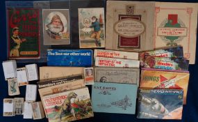 Ephemera, a selection of items to include 1940s calendars, 1910 OS linen map of Glenelg and