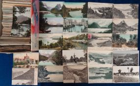 Postcards, a mainly foreign mix of approx. 40 cards, mostly European with France, Germany,