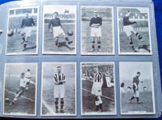 Cigarette cards, Quantity of Football related cards in modern album odds and part sets, many issuers