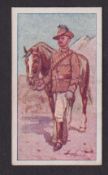 Trade card, Battleaxe Toffee, British & Empire Uniforms, type card, no 21, Cape Mounted Rifles (
