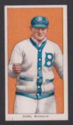 Cigarette card, USA, ATC, Baseball Series (T206, 'Old Mill Cigarettes, Base Ball Subjects' back),