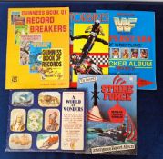 Trade cards, 5 completed sticker albums, Flash (2, Motorbikes & Strike Force), Merlin WF