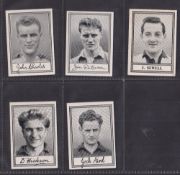 Trade cards, Liam Devlin Famous Footballers Series A2, 4 cards nos. 11, 15, 23 & 30 including John