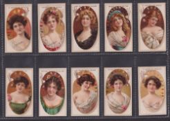 Cigarette cards, Cuba, Henry Clay & Bock, Beauties - Palette Girls, Susini Brand (19/25, missing nos