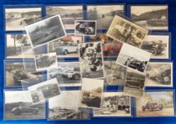Postcards/Photographs, Motorcars, a collection of approx. 54 photographs (various sizes) and