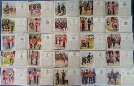 Postcards, Military, a selection of approx.. 59 History and Traditions military regimental cards