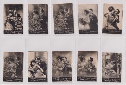 Cigarette cards, Egypt, Stamelis Douras, Photo Series 12 (A), 45 standard size cards, Beauties,