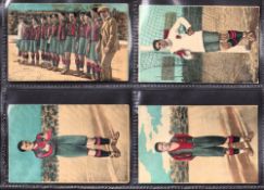 Trade cards, Spain, Eduardo Pi, Chocolate, Footballers & Match Action, all featuring Barcelona FC,