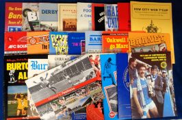Football brochures, a collection of 25 English Football Club brochures, 1970's onwards, Club
