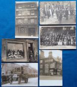 Postcards, Social History, RPs, mainly Northants., NEL & PC Works Outing 1921 Northampton,