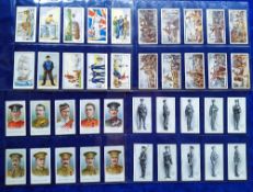 Cigarette cards, 9 sets Military related, Ogden's Infantry Training, Wills Recruiting Posters, Wills