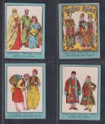 Trade cards, Spain, Jorba, 'Trajos Tipics' (National Costumes), 'L' size (set, 24 cards) (gd)