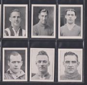 Cigarette cards, R J Hill, Popular Footballers Season 1934-35, series A (set 30 cards) & Series B (