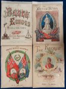 Ephemera, 100 pieces of sheet music with decorative illustrated covers, Victorian to WW1. Some
