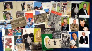 Football postcards, advertising cards etc, a mixed selection of approx. 150 postcards, promotional