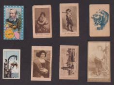 Cigarette cards, USA, 10 cards from various series, including Spaulding & Merrick Picture Series,
