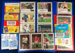 Trade cards, Barratt's, 5 special hard back albums containing complete sets of postcards and trade