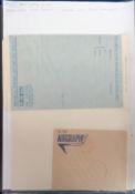 Stamps, Collection of RAF covers, some signed, together with paper cuttings and a mint 1940s air