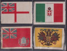 Tobacco silks, Dominion Tobacco Co (Canada), Miniature Flags, 6 silks, 75mm x 110mm approx., Great