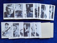 Trade cards, A&BC Gum, Golden Boys (set 40 cards) includes 5 cards of Elvis Presley, Billy Fury,