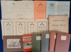 Militaria, a selection of approx. 75 items to include a 1917 photo album belonging to WH Lee ERA