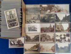 Postcards, a collection of approx. 500 UK cards, all in sleeves, to include Yorkshire,