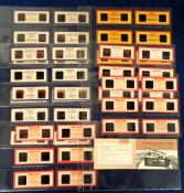 Trade advertising, Oxo (Belgium), 6 sets, each of six stereo viewing cards sold with a leaflet