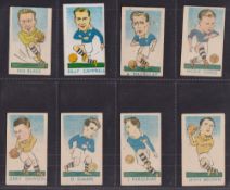 Trade cards, Kiddy's Favourites Popular Footballers (51/52, missing no. 52) (fair/gd)