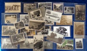 Postcards/Photographs, Transport, a mixed collection of approx. 53 cards and photographs of buses,