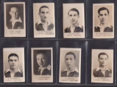 Cigarette cards, Malta, Bartolo, Sliema Wanderers Footballers, 16 different cards (gen gd)