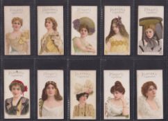 Cigarette cards, Player's, Gallery Beauty (set, 50 cards), sold with the five alternative subject
