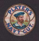 Cigarette card, Player's, Bookmark (1903 Calendar back), 'K' size, circular (vg) (1)