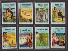 Cigarette cards, George Dobie & Son, Four Square Books 1st, 2nd & 3rd Series (set 96 cards) (gd/vg)