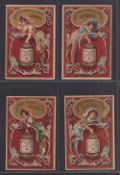 Trade cards, Liebig, 6 sets, all French / Belgian language S93, S87, S308, S190, S188 & S98 (fair/