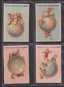 Trade cards, Liebig, 7 odd cards all 