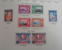 Stamps, British Empire collection, mint and used, housed in a New Age printed album, 1940-1946 to