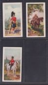 Trade cards, Crockatt, Types of British Soldiers, three cards each one with different branch address